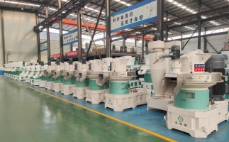 新購進的木屑顆粒機為什么壓制不成型散料多？